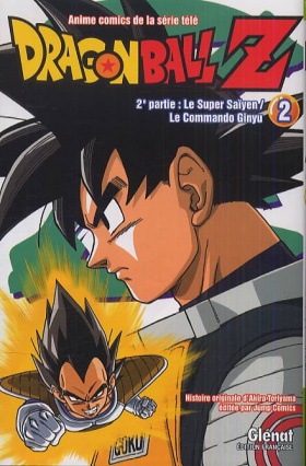 couverture manga Dragon Ball Z – cycle 2 : Le Super Saïyen  Le Commando Ginyu, T2