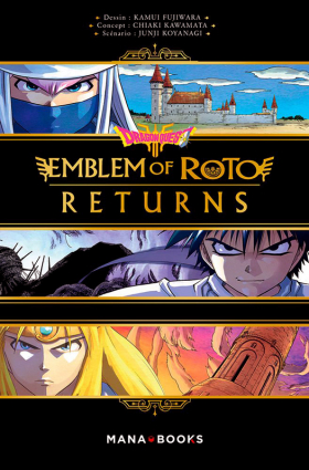couverture manga Dragon quest - Emblem of Roto returns