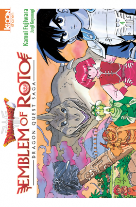 couverture manga Dragon Quest - Emblem of Roto T4
