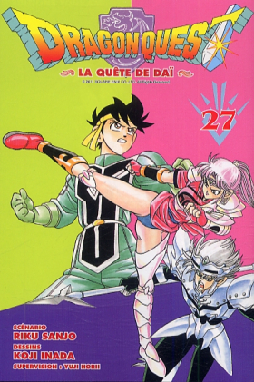 couverture manga Dragon Quest - La quête de Daï T27
