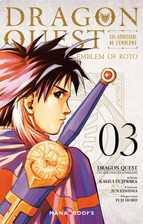 couverture manga Dragon quest - Les héritiers de l’emblème T3