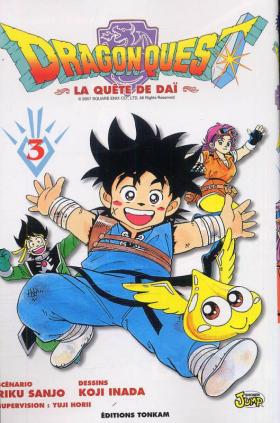 couverture manga Dragon quest - The adventure of Daï T3