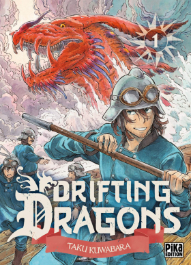 couverture manga Drifting dragons T1