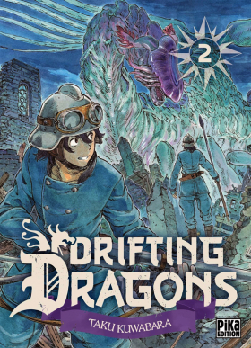 couverture manga Drifting dragons T2