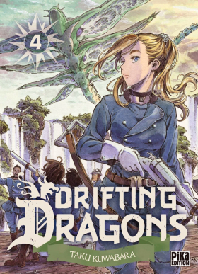 couverture manga Drifting dragons T4