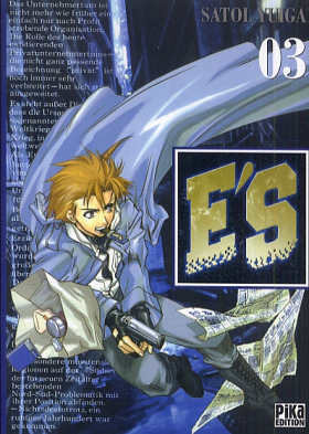 couverture manga E'S T3