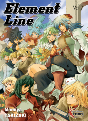 couverture manga Element Line T7