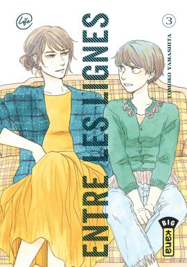 couverture manga Entre les lignes T3
