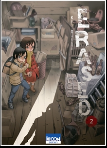 couverture manga Erased T2