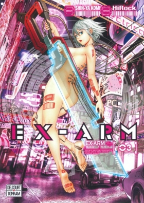 couverture manga Ex-Arm T3