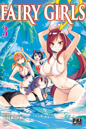 couverture manga Fairy girls T3