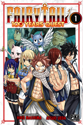 couverture manga Fairy tail 100 years quest T1