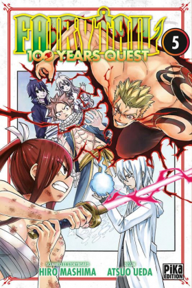 couverture manga Fairy tail 100 years quest T5