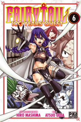 couverture manga Fairy tail 100 years quest T6