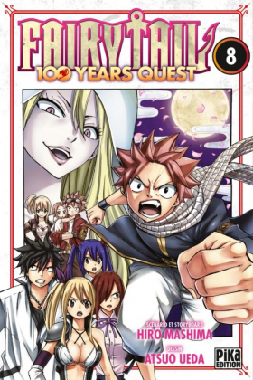 couverture manga Fairy tail 100 years quest T8