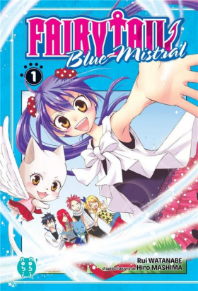 couverture manga Fairy tail - Blue mistral T1
