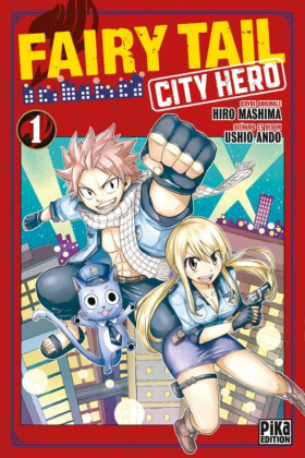 couverture manga Fairy tail city hero T1