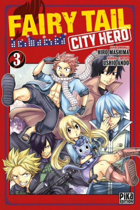couverture manga Fairy tail city hero T3