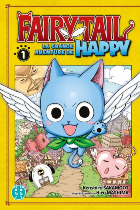 couverture manga Fairy tail - La grande aventure de Happy  T1
