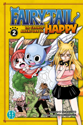 couverture manga Fairy tail - La grande aventure de Happy  T2