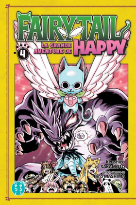 couverture manga Fairy tail - La grande aventure de Happy  T4
