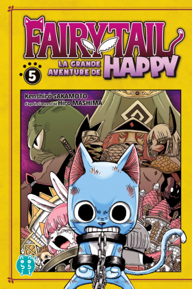 couverture manga Fairy tail - La grande aventure de Happy  T5