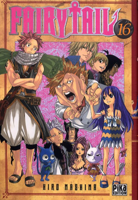 couverture manga Fairy Tail T16