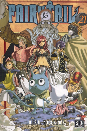 couverture manga Fairy Tail T21