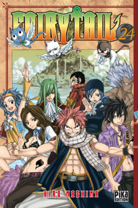couverture manga Fairy Tail T24