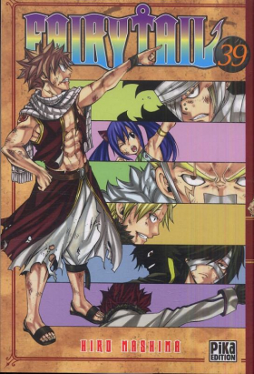 couverture manga Fairy Tail T39
