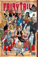 couverture manga Fairy Tail T6