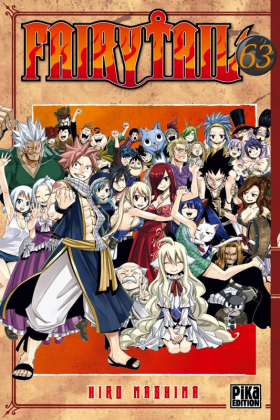 couverture manga Fairy Tail T63