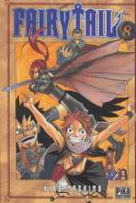 couverture manga Fairy Tail T8