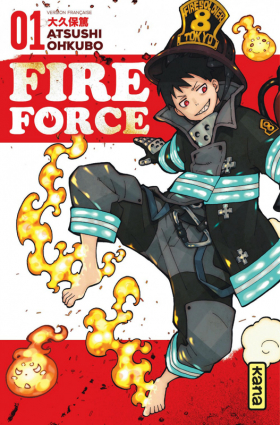 couverture manga Fire force  T1