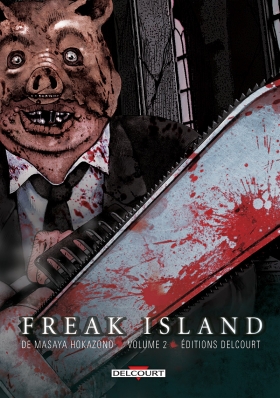 couverture manga Freak island  T2