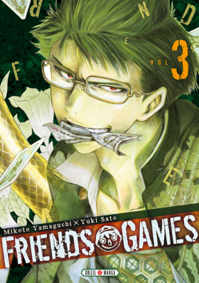 couverture manga Friends games  T3