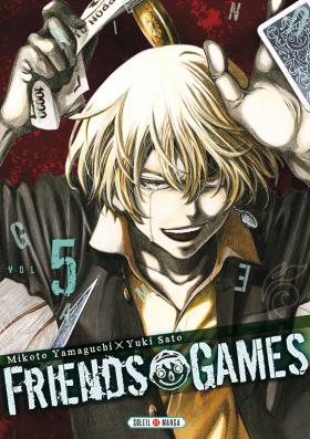 couverture manga Friends games  T5