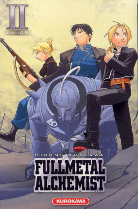 couverture manga Fullmetal Alchemist - edition double T2