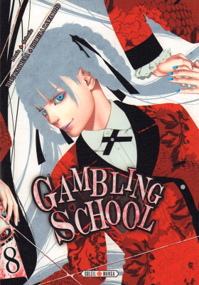 couverture manga Gambling school T8
