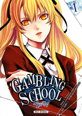 couverture manga Gambling school twin T1