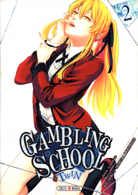 couverture manga Gambling school twin T2