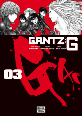 couverture manga Gantz:G T3