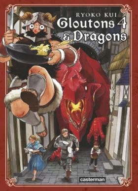 couverture manga Gloutons & dragons T4
