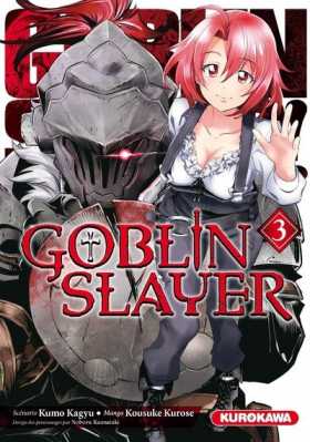 couverture manga Goblin slayer T3