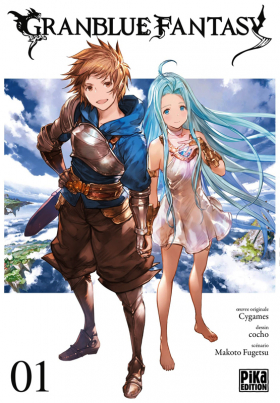 couverture manga Granblue fantasy T1