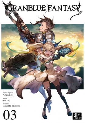 couverture manga Granblue fantasy T3