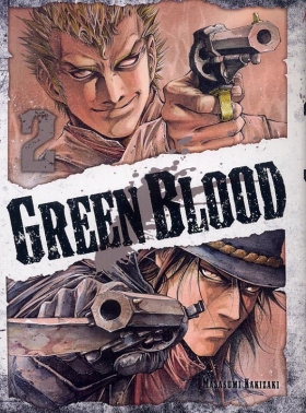 couverture manga Green blood T2
