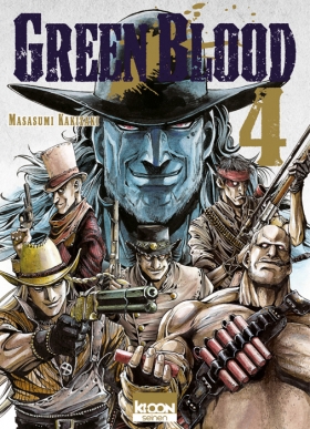 couverture manga Green blood T4