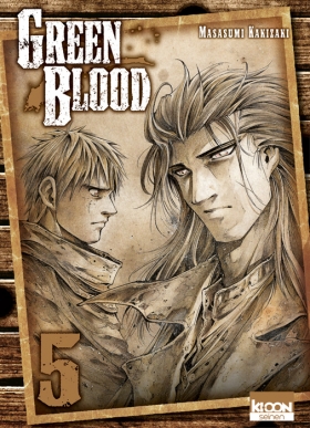 couverture manga Green blood T5