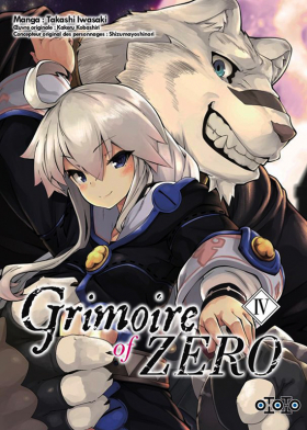 couverture manga Grimoire of Zero T4